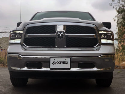 09-18 Ram Truck MK II PRO-Series Halogen Projector Headlights Jet Black | AlphaRex