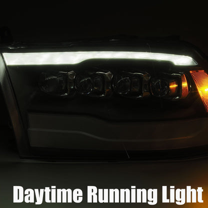 09-18 Ram Truck NOVA-Series LED Projector Headlights Chrome | AlphaRex