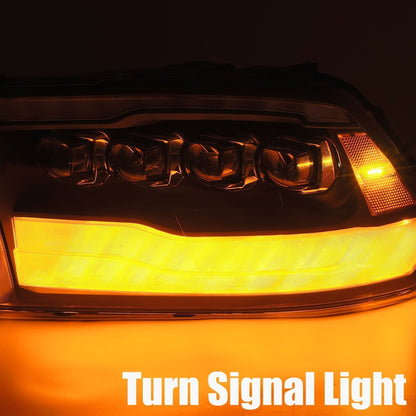 09-18 Ram Truck NOVA-Series LED Projector Headlights Chrome | AlphaRex
