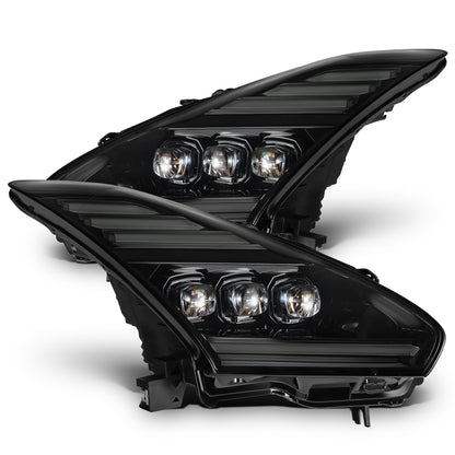 09-25 Nissan GT-R NOVA-Series LED Projector Headlights Alpha-Black | AlphaRex