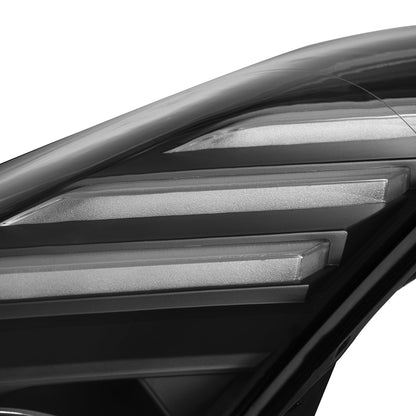 09-25 Nissan GT-R NOVA-Series LED Projector Headlights Black | AlphaRex