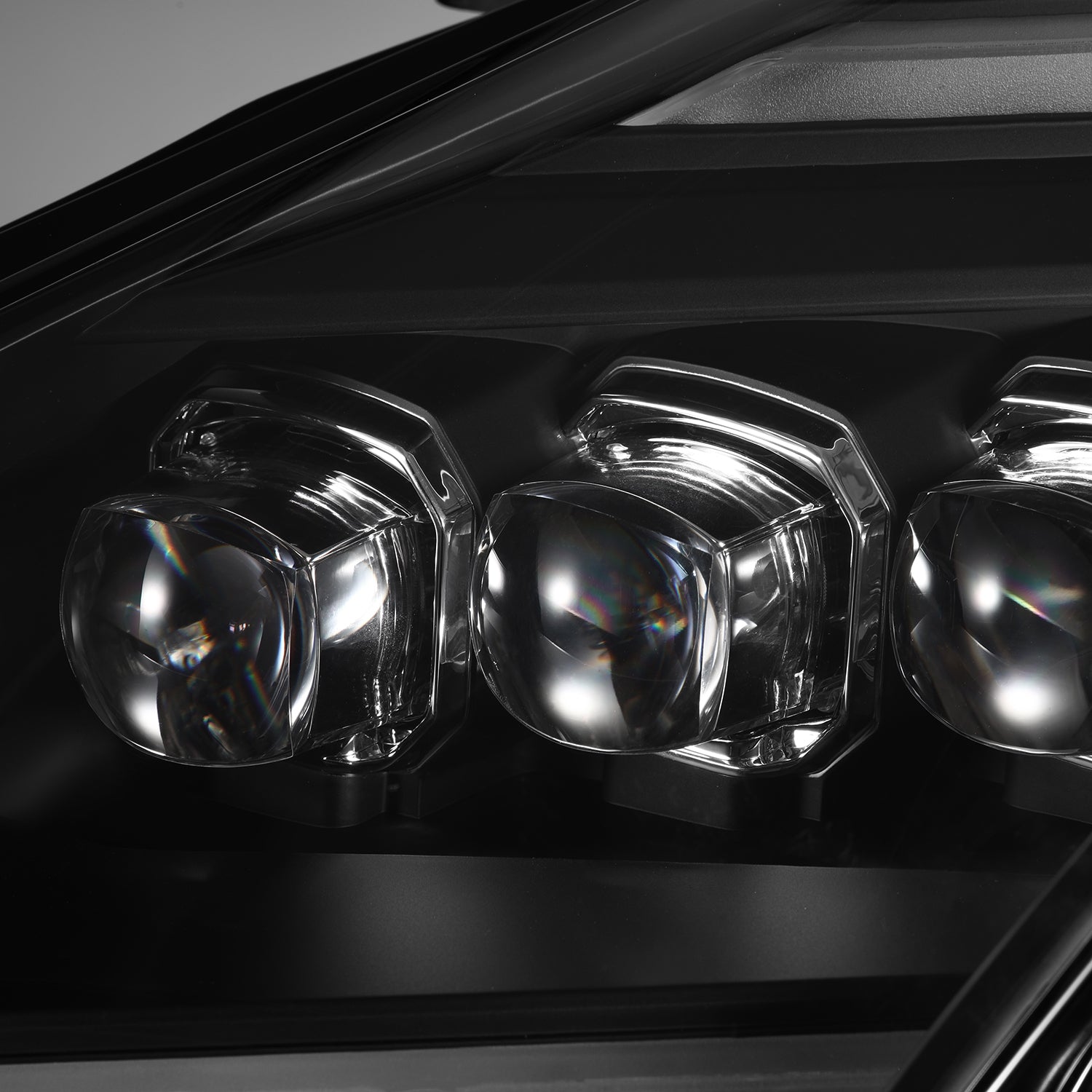 09-25 Nissan GT-R NOVA-Series LED Projector Headlights Black | AlphaRex