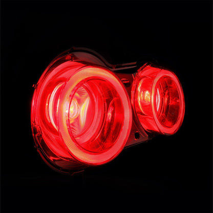 09-25 Nissan GT-R NOVA-Series Prismatic LED Tail Lights Red Clear | AlphaRex
