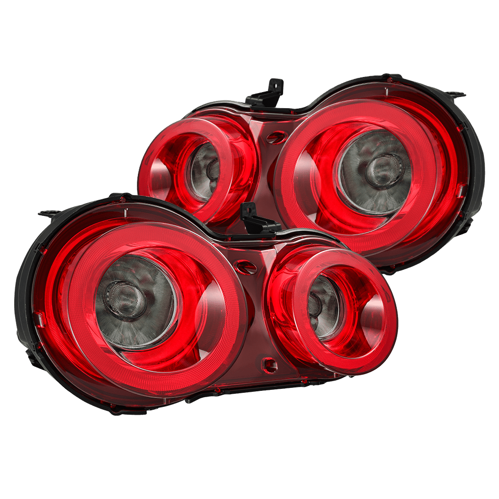 09-25 Nissan GT-R NOVA-Series Prismatic LED Tail Lights Red Smoke | AlphaRex