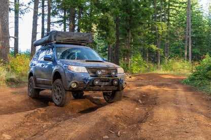 Hidden Winch Mount Bumper System - Fits 2009-2013 Subaru Forester