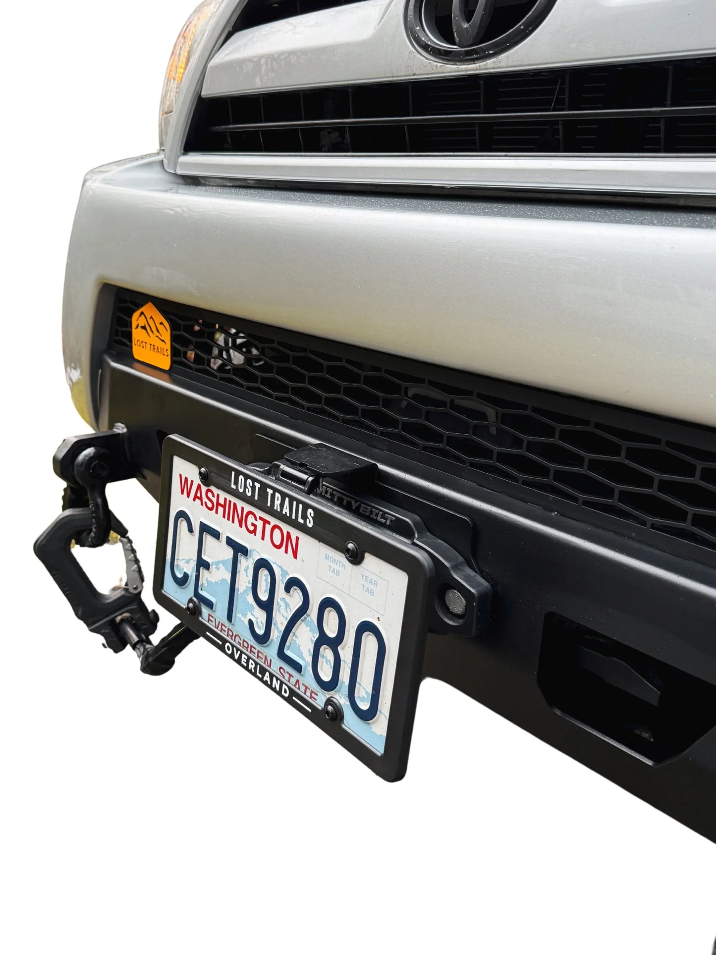 Fairlead License Plate Flip Mount