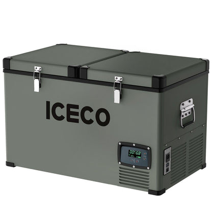 VL65 Dual Zone Metal Freezer with Cover | ICECO | 65LT