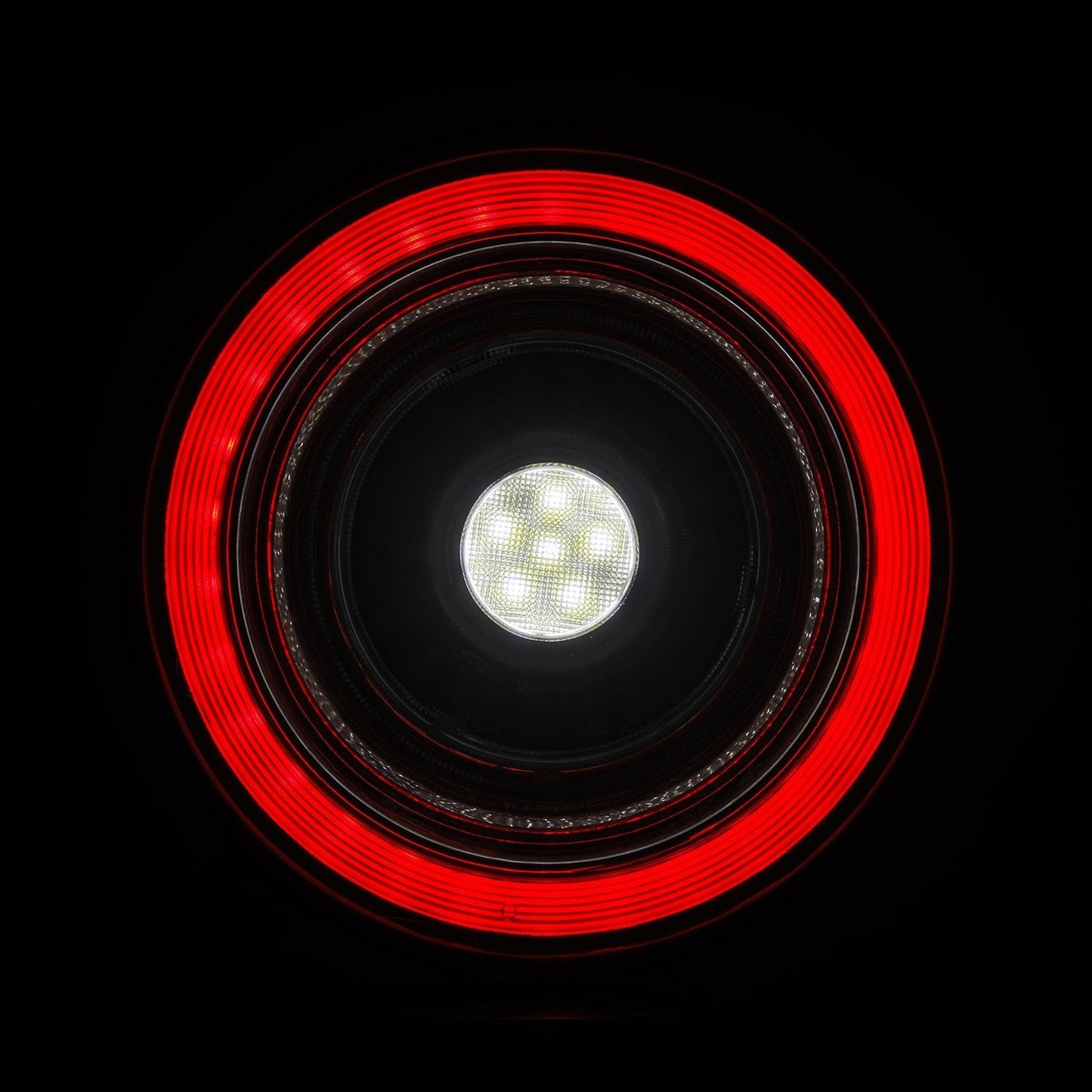 10-15 Ferrari 458 NOVA-Series Prismatic LED Tail Lights Red Clear | AlphaRex