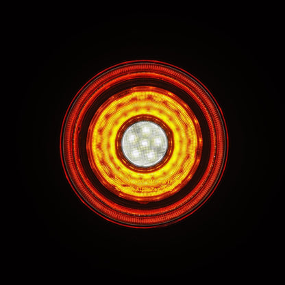 10-15 Ferrari 458 NOVA-Series Prismatic LED Tail Lights Red Clear | AlphaRex