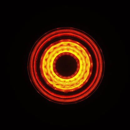 10-15 Ferrari 458 NOVA-Series Prismatic LED Tail Lights Smoke | AlphaRex