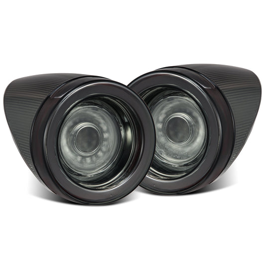 10-15 Ferrari 458 NOVA-Series Prismatic LED Tail Lights Smoke | AlphaRex