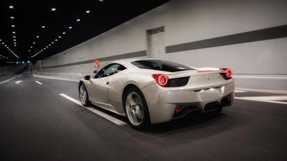 10-15 Ferrari 458 NOVA-Series Prismatic LED Tail Lights Smoke | AlphaRex