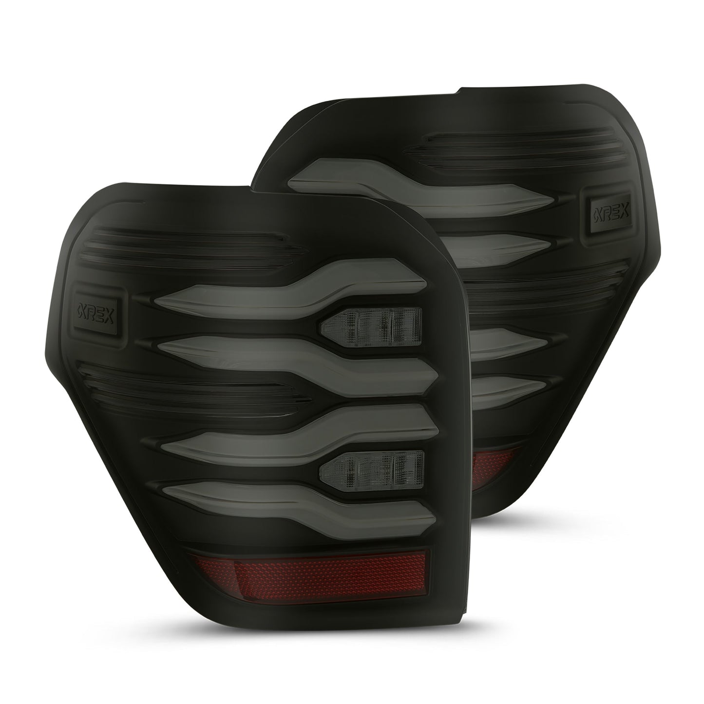 10-24 Toyota 4Runner LUXX-Series LED Tail Lights Black | AlphaRex