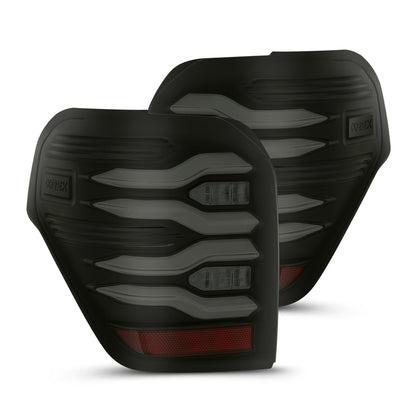 10-24 Toyota 4Runner LUXX-Series LED Tail Lights Black | AlphaRex