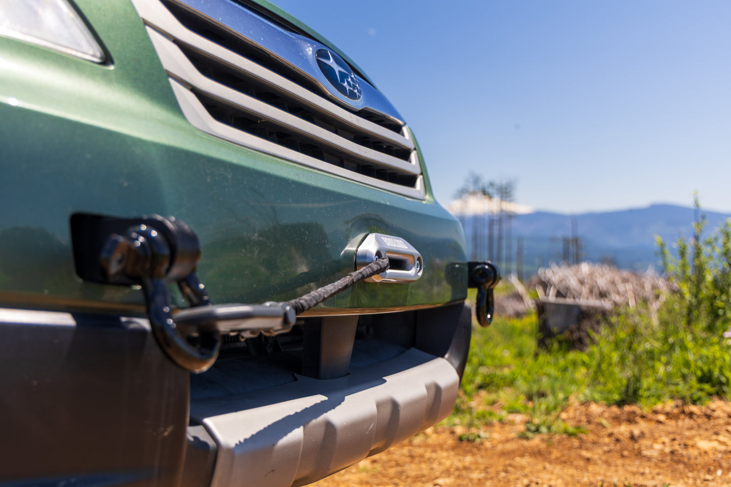 Hidden Winch Mount - Fits 2010-2014 Subaru Outback