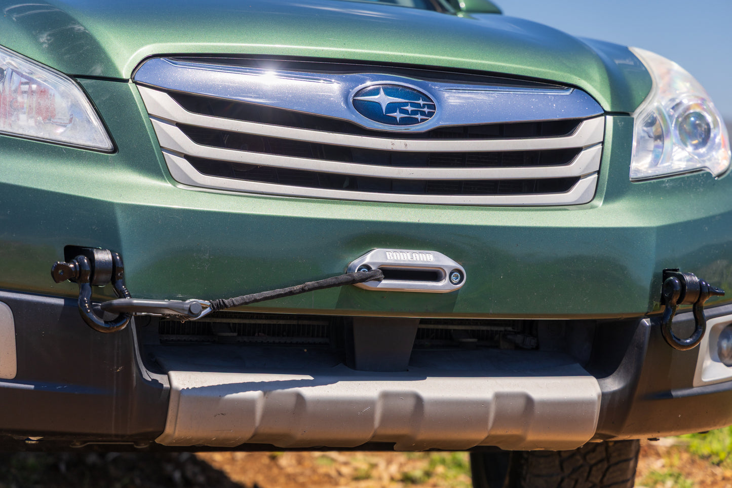 Hidden Winch Mount - Fits 2010-2014 Subaru Outback