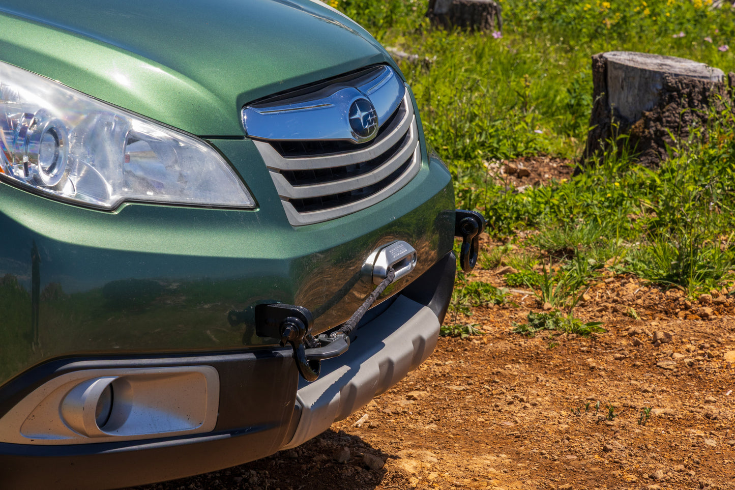 Hidden Winch Mount - Fits 2010-2014 Subaru Outback