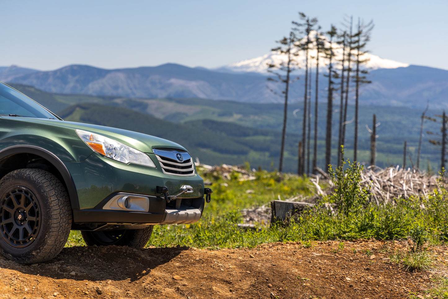 Hidden Winch Mount - Fits 2010-2014 Subaru Outback