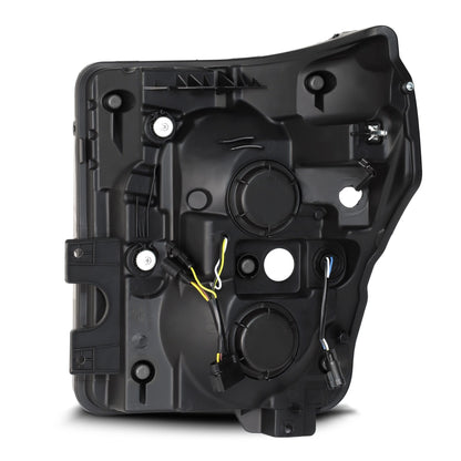 11-16 Ford Super Duty NOVA-Series LED Projector Headlights Black | AlphaRex