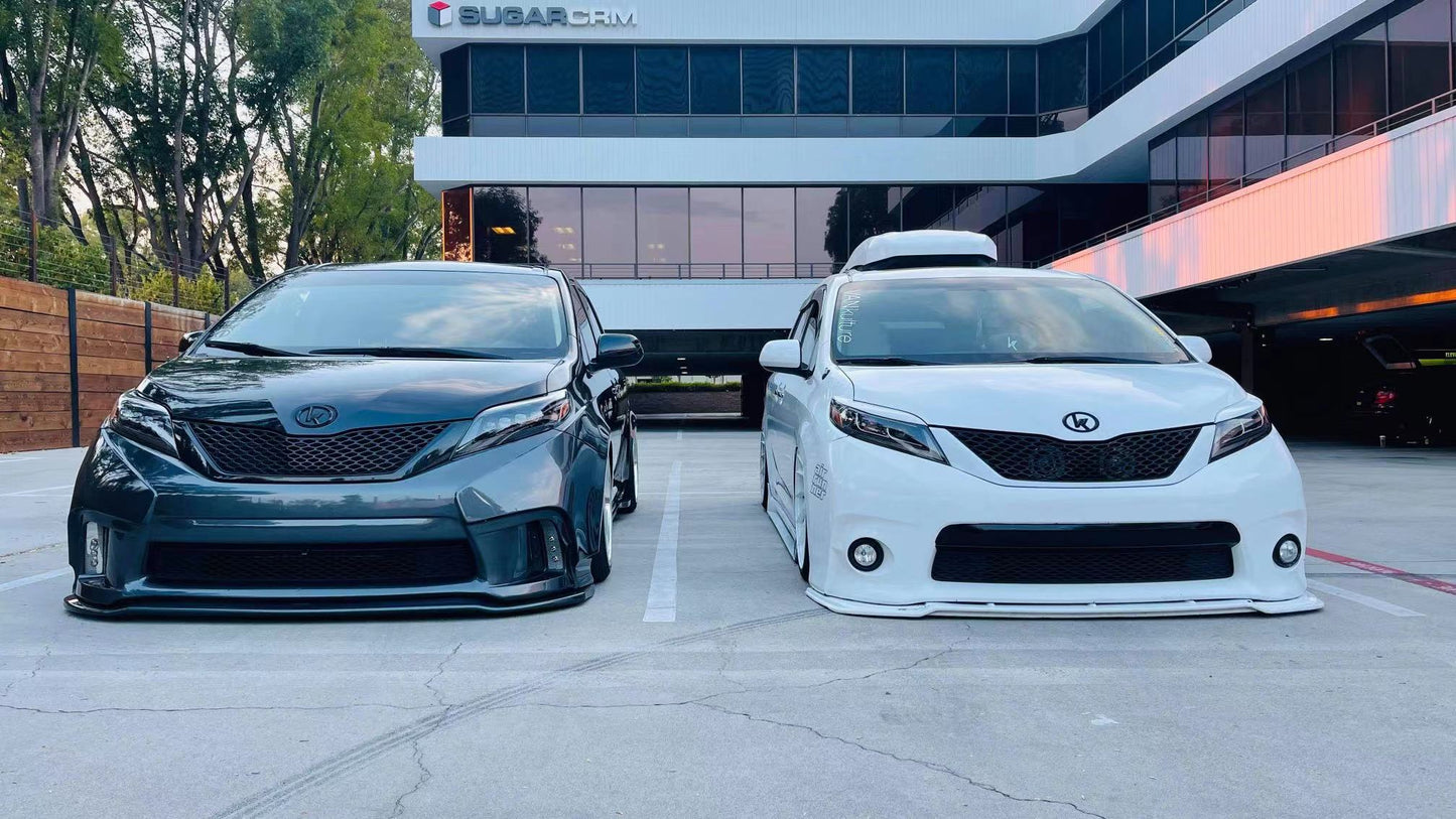 11-20 Toyota Sienna LUXX-Series Projector Headlights Black | AlphaRex