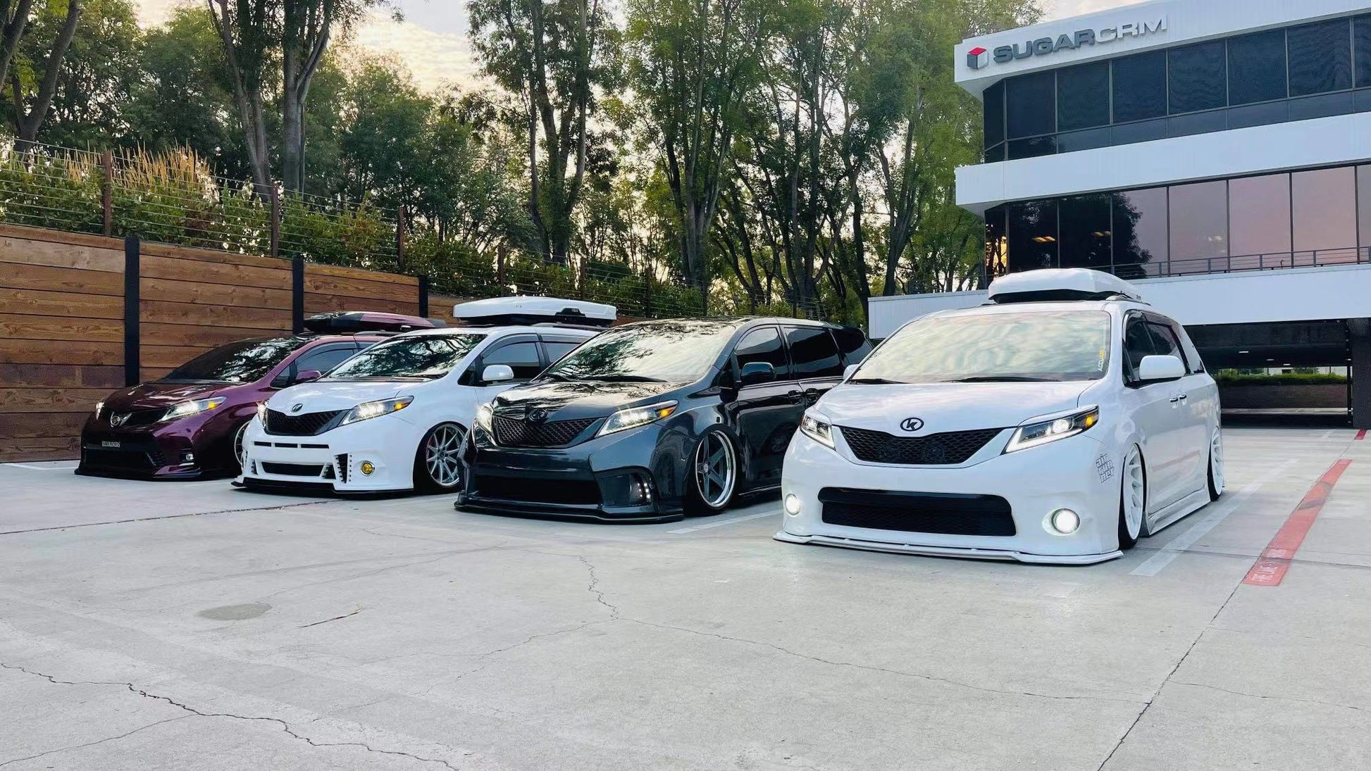 11-20 Toyota Sienna NOVA-Series LED Projector Headlights Black | AlphaRex