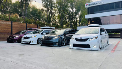 11-20 Toyota Sienna PRO-Series Halogen Projector Headlights Alpha-Black | AlphaRex