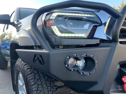 12-15 Toyota Tacoma LUXX-Series LED Projector Headlights Alpha-Black | AlphaRex