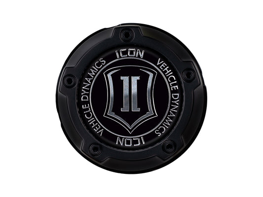 Six Speed Center Cap 6X5.5 Black, ICON Alloys