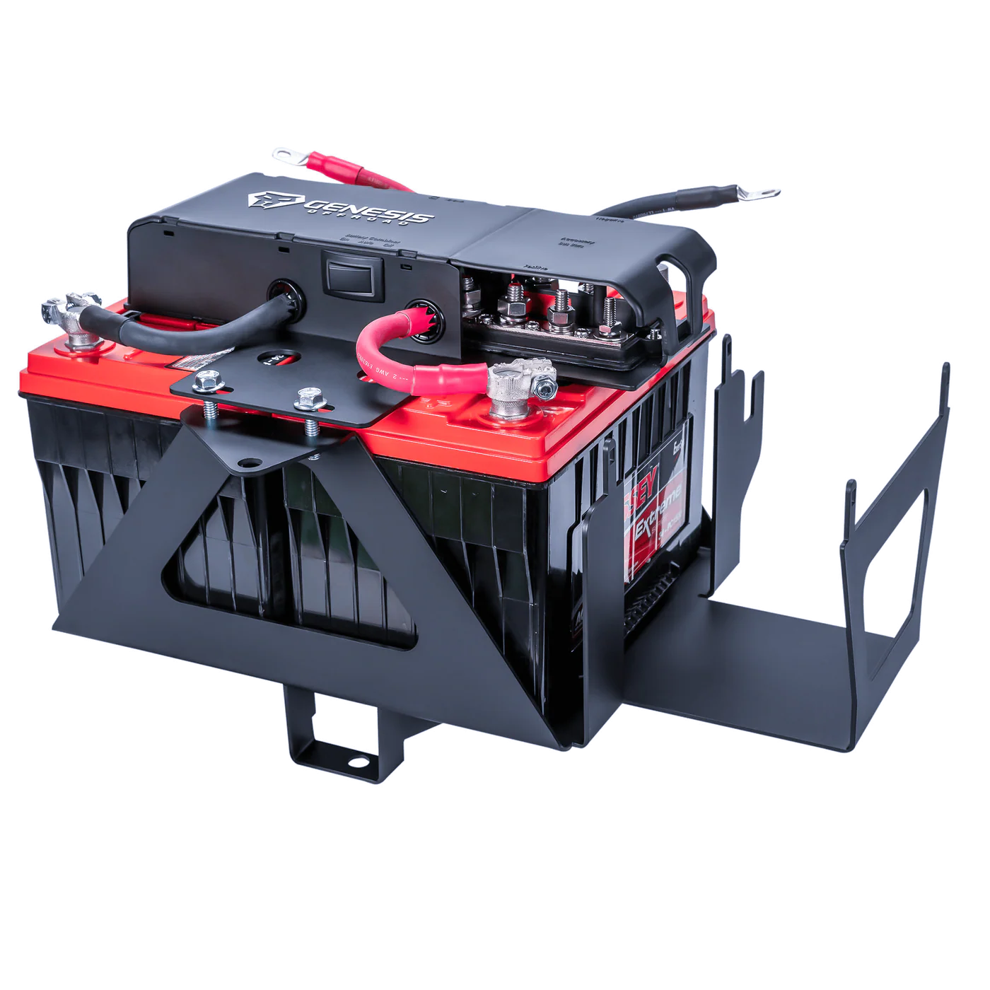 2007-2018 Jeep Wrangler JK Right Hand Drive Dual Battery Kit - Gen 3