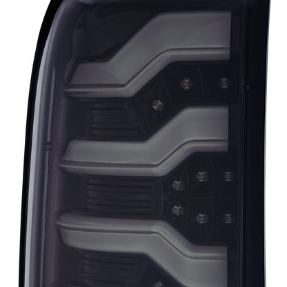 14-18 Chevrolet Silverado 1500 / 15-19 Silverado 2500HD/3500HD / 15-19 GMC Sierra 3500HD Dually PRO-Series LED Tail Lights Jet Black | AlphaRex