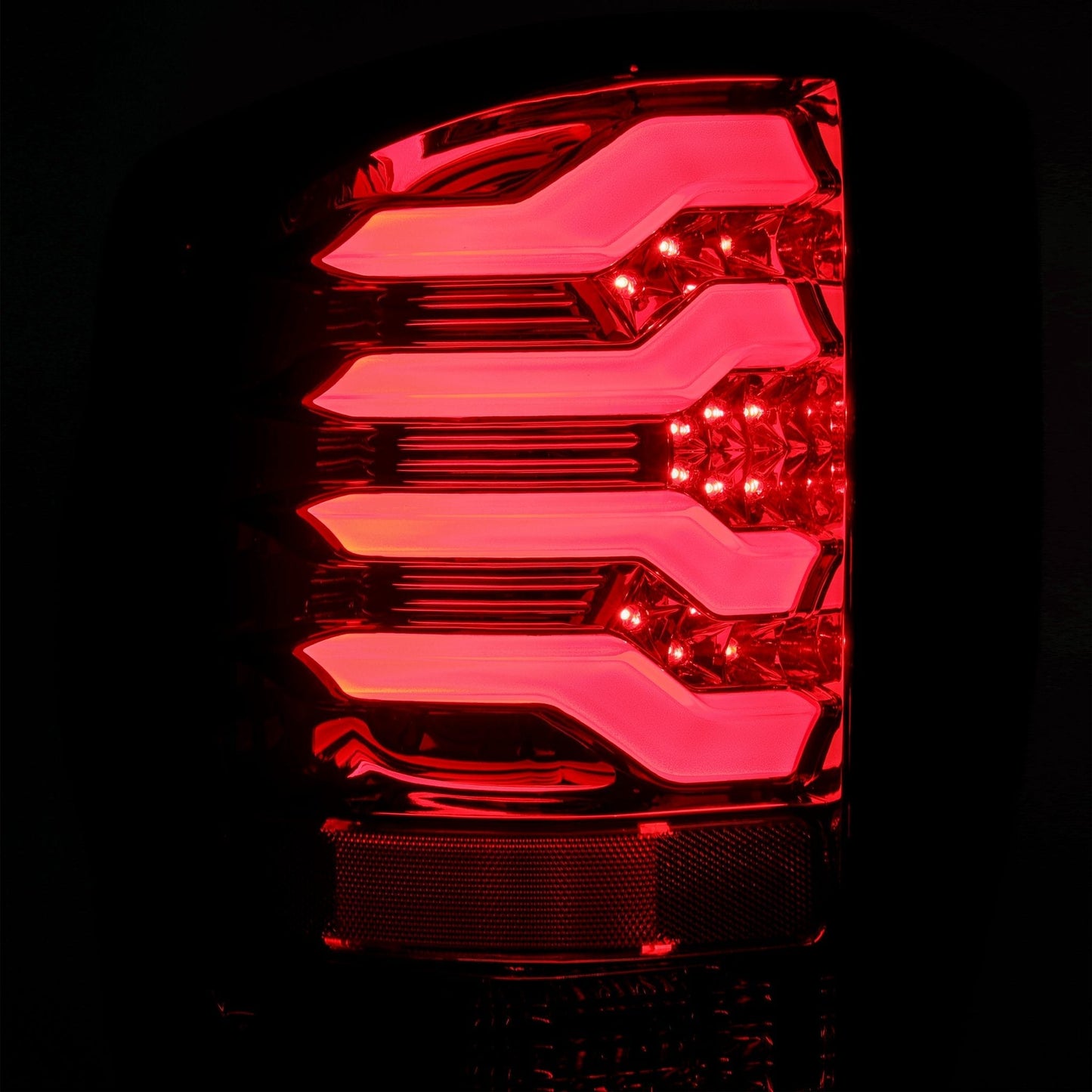 14-18 Chevrolet Silverado 1500 / 15-19 Silverado 2500HD/3500HD / 15-19 GMC Sierra 3500HD Dually PRO-Series LED Tail Lights Red Smoke | AlphaRex