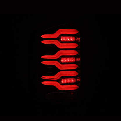 14-18 GMC Sierra 1500/2500HD/3500HD LUXX-Series LED Tail Lights Alpha-Black | AlphaRex