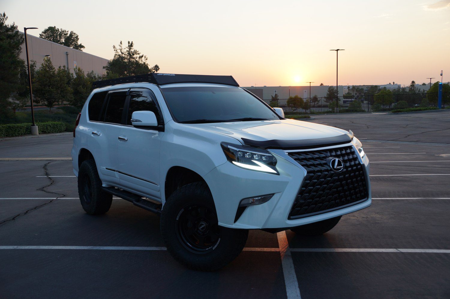 14-23 Lexus GX 460 NOVA-Series LED Projector Headlights Alpha-Black | AlphaRex