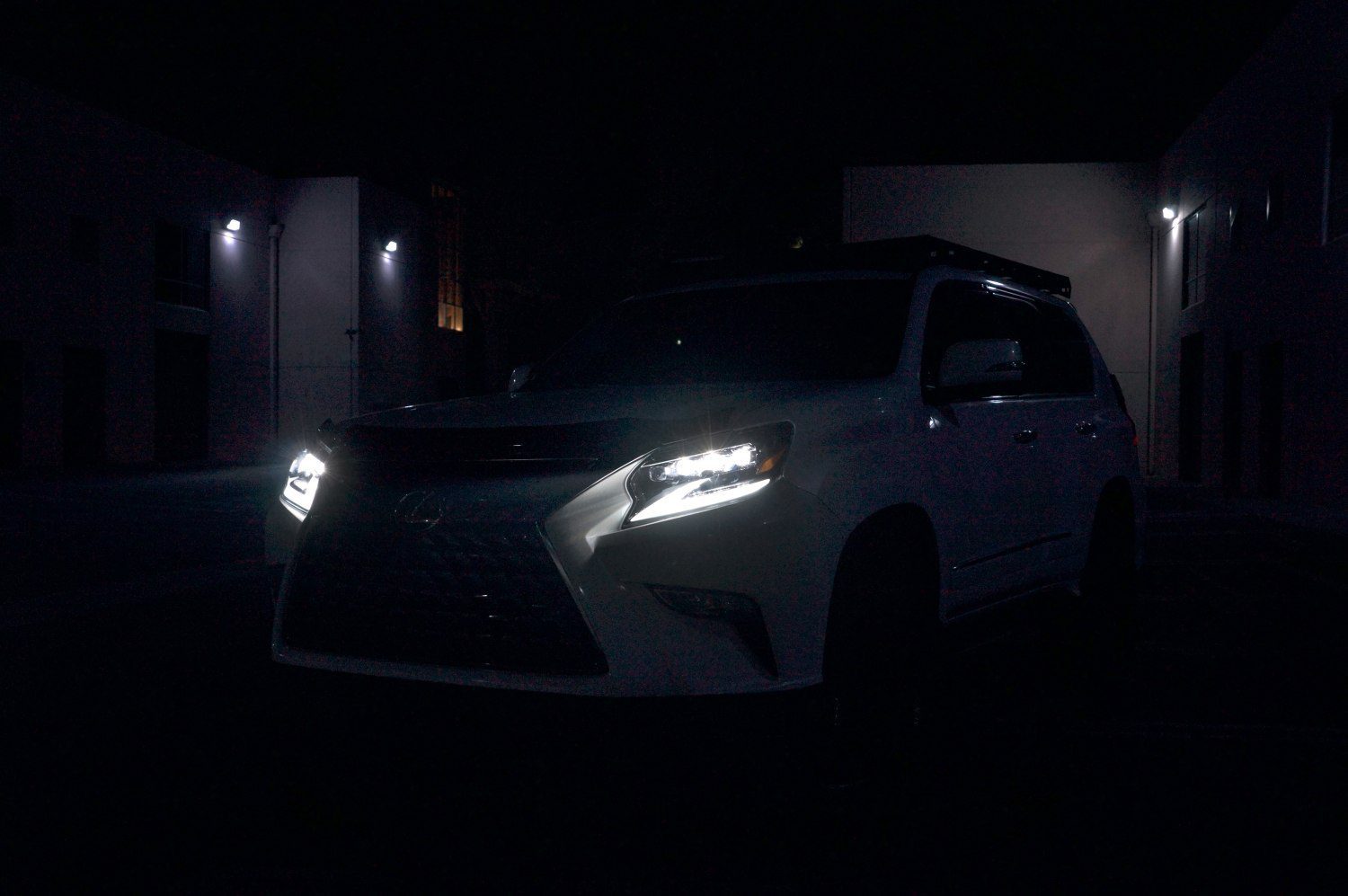 14-23 Lexus GX 460 NOVA-Series LED Projector Headlights Alpha-Black | AlphaRex