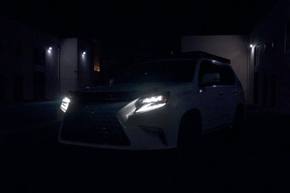 14-23 Lexus GX 460 NOVA-Series LED Projector Headlights Alpha-Black | AlphaRex