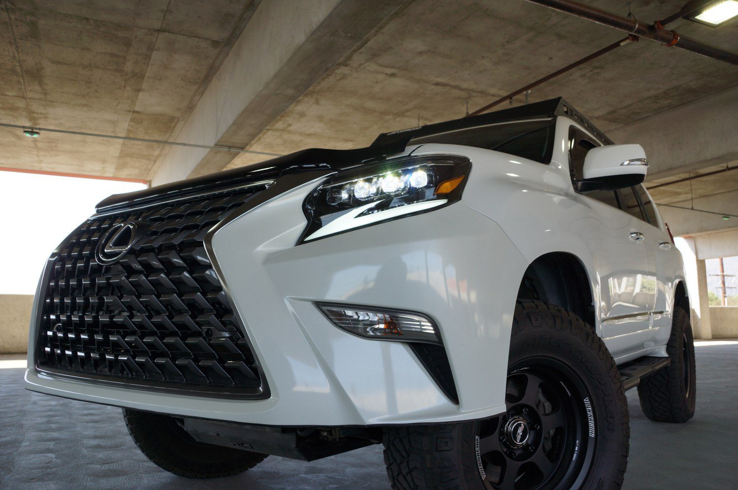 14-23 Lexus GX 460 NOVA-Series LED Projector Headlights Alpha-Black | AlphaRex