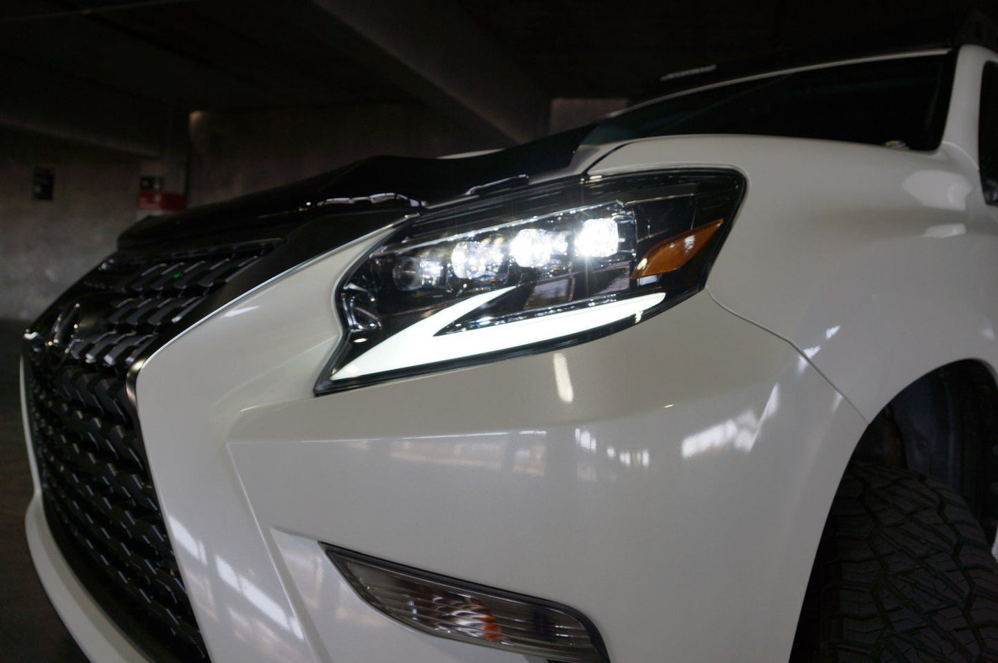 14-23 Lexus GX 460 NOVA-Series LED Projector Headlights Black | AlphaRex