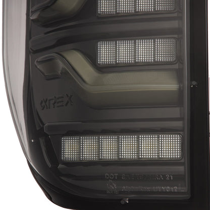 14-21 Toyota Tundra LUXX-Series LED Tail Lights Black | AlphaRex