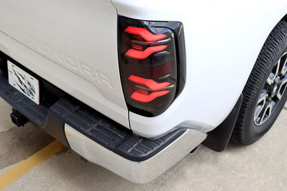 14-21 Toyota Tundra LUXX-Series LED Tail Lights Black | AlphaRex