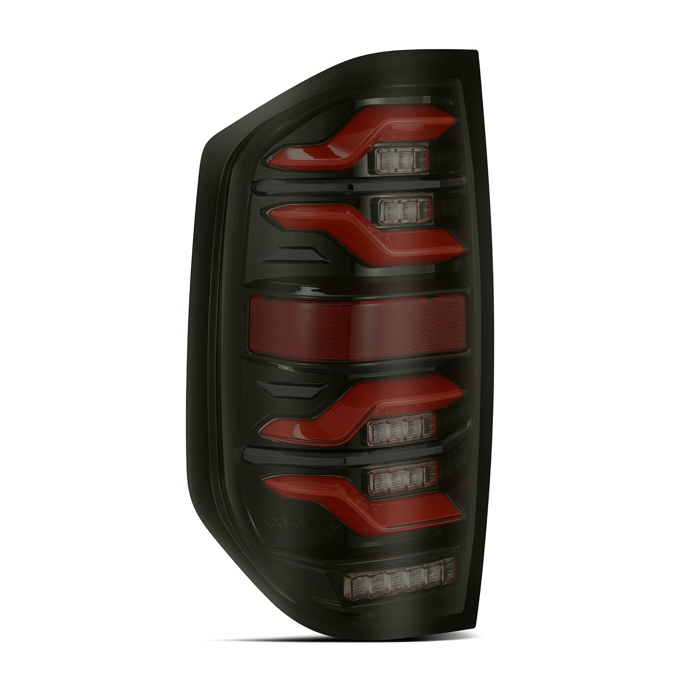 14-21 Toyota Tundra LUXX-Series LED Tail Lights Black-Red | AlphaRex