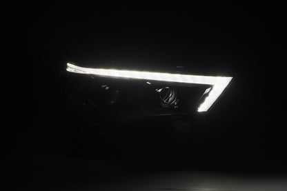 14-24 Toyota 4Runner MK II LUXX-Series LED Projector Headlights Alpha-Black | AlphaRex