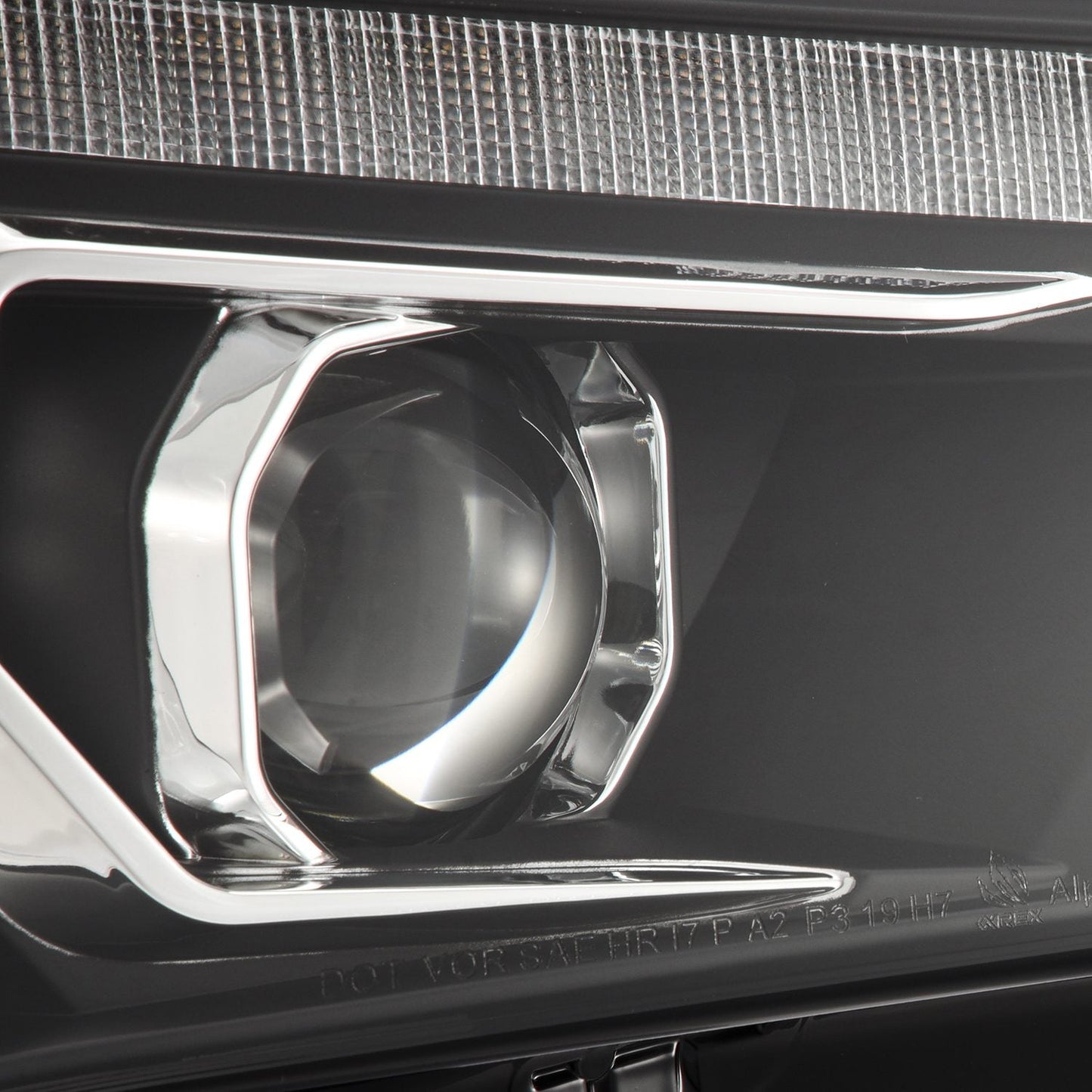 14-24 Toyota 4Runner MK II LUXX-Series LED Projector Headlights Black | AlphaRex