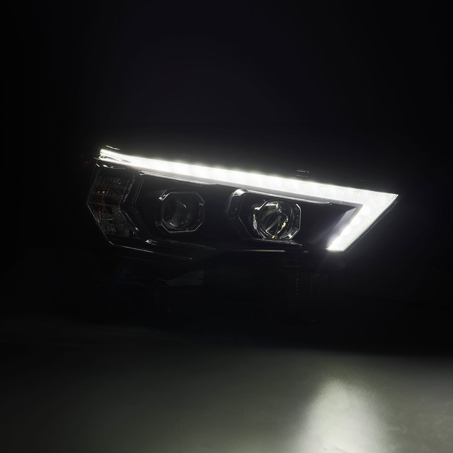 14-24 Toyota 4Runner MK II LUXX-Series LED Projector Headlights Black | AlphaRex