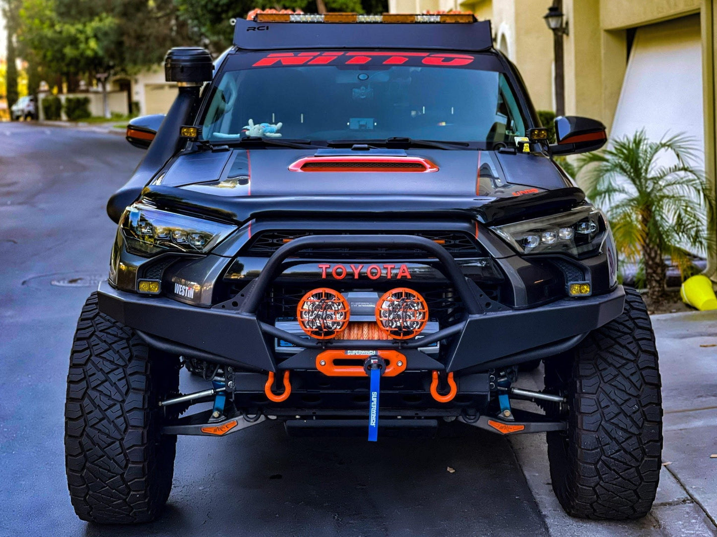 14-24 Toyota 4Runner MK II NOVA-Series LED Projector Headlights Alpha-Black | AlphaRex