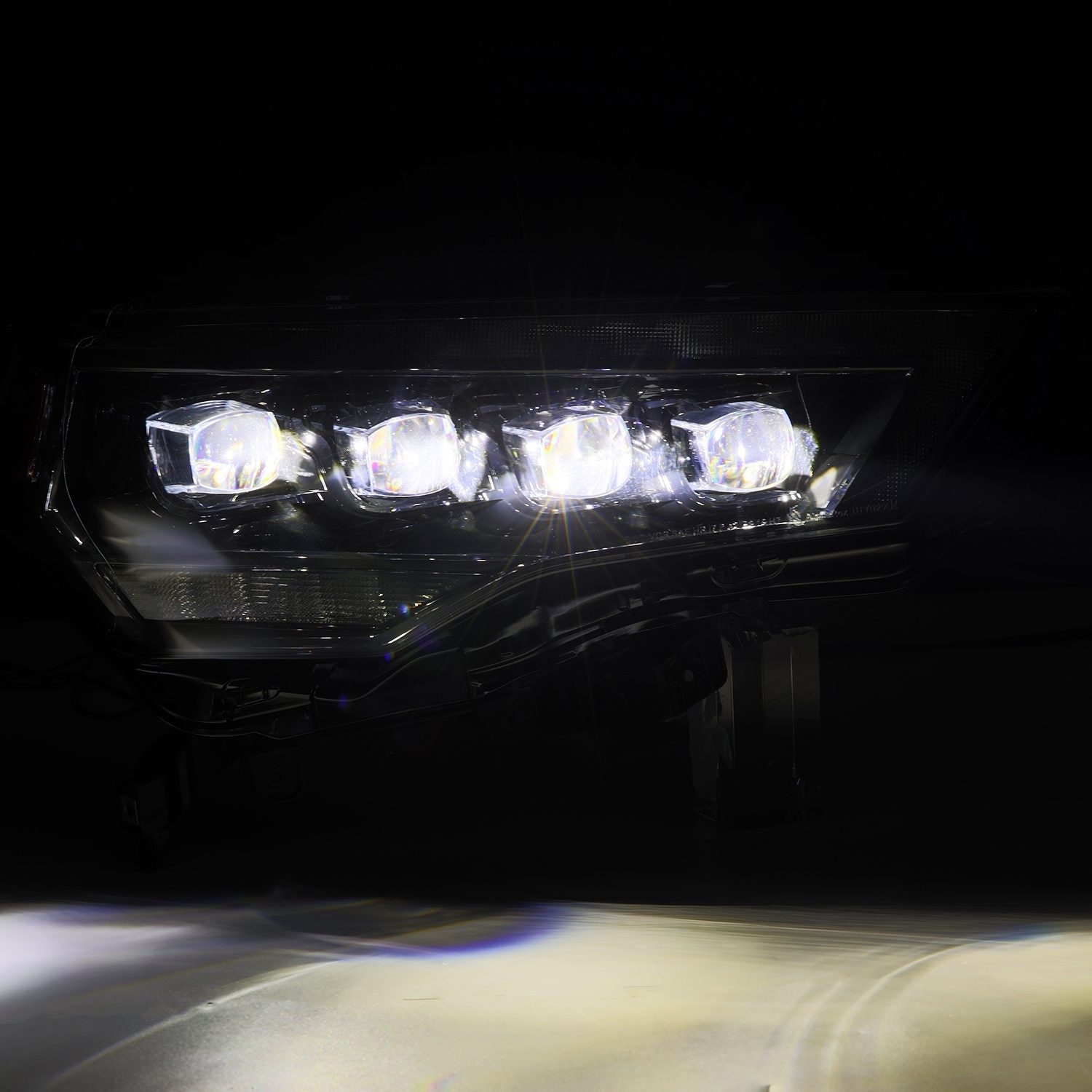 14-24 Toyota 4Runner MK II NOVA-Series LED Projector Headlights Alpha-Black | AlphaRex