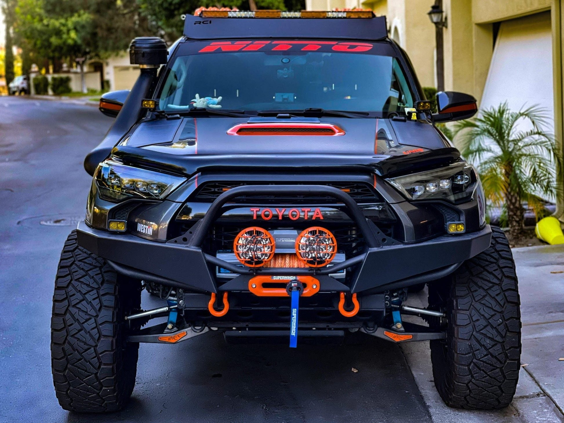 14-24 Toyota 4Runner MK II NOVA-Series LED Projector Headlights Black | AlphaRex