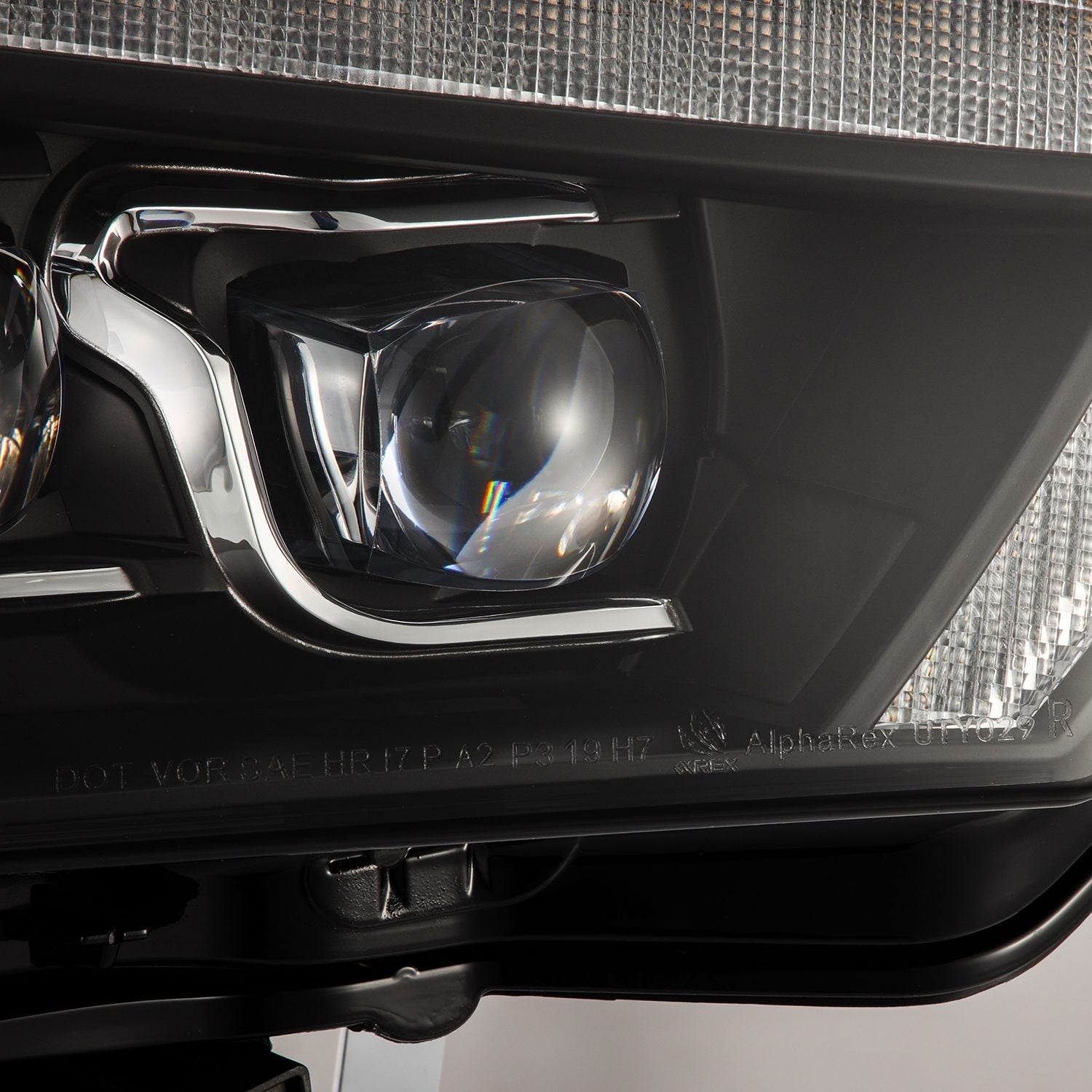 14-24 Toyota 4Runner MK II NOVA-Series LED Projector Headlights Black | AlphaRex