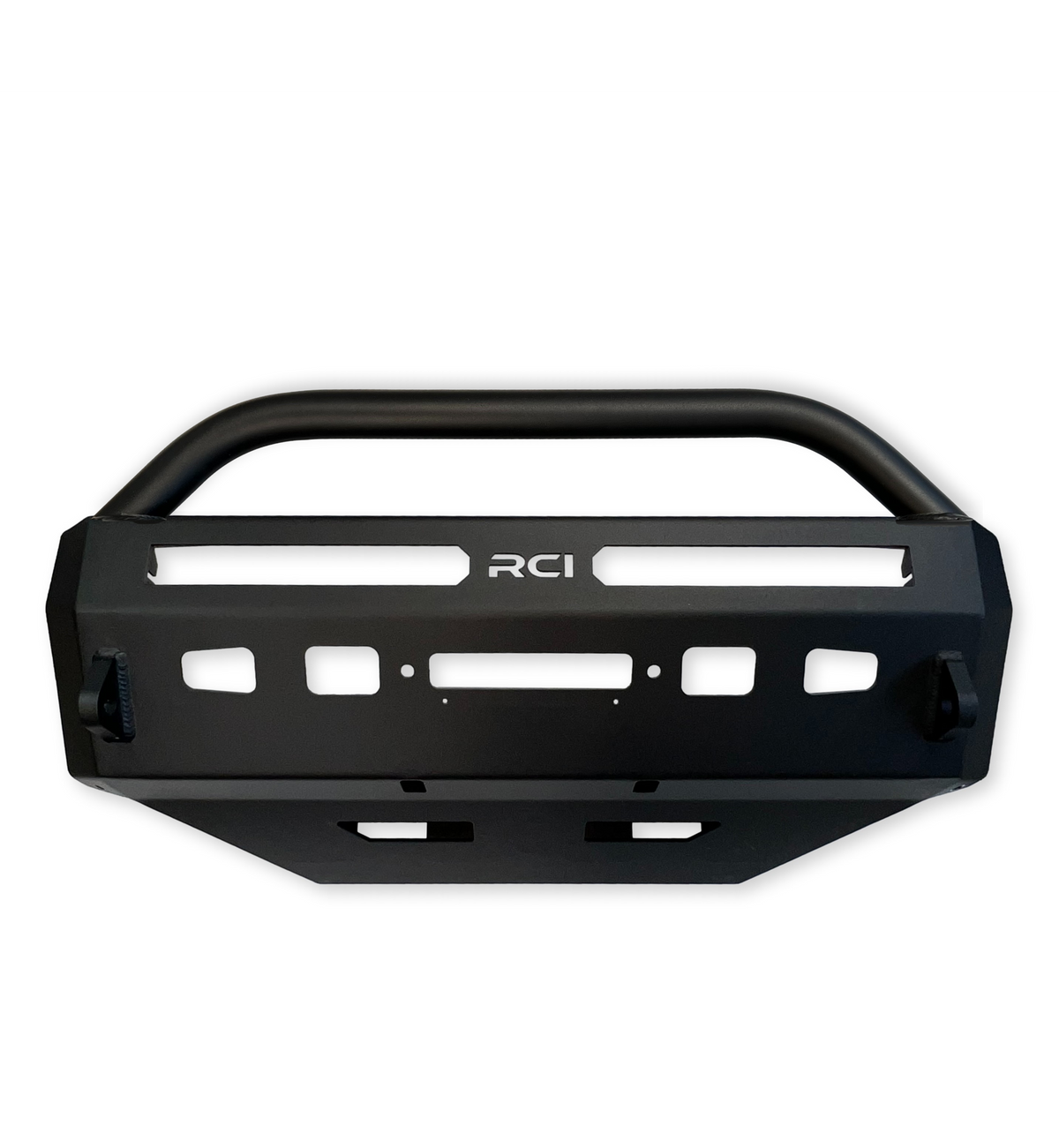 Pike Front Bumper | 14-24 4Runner - Heavy duty black powdercoat, short hoop