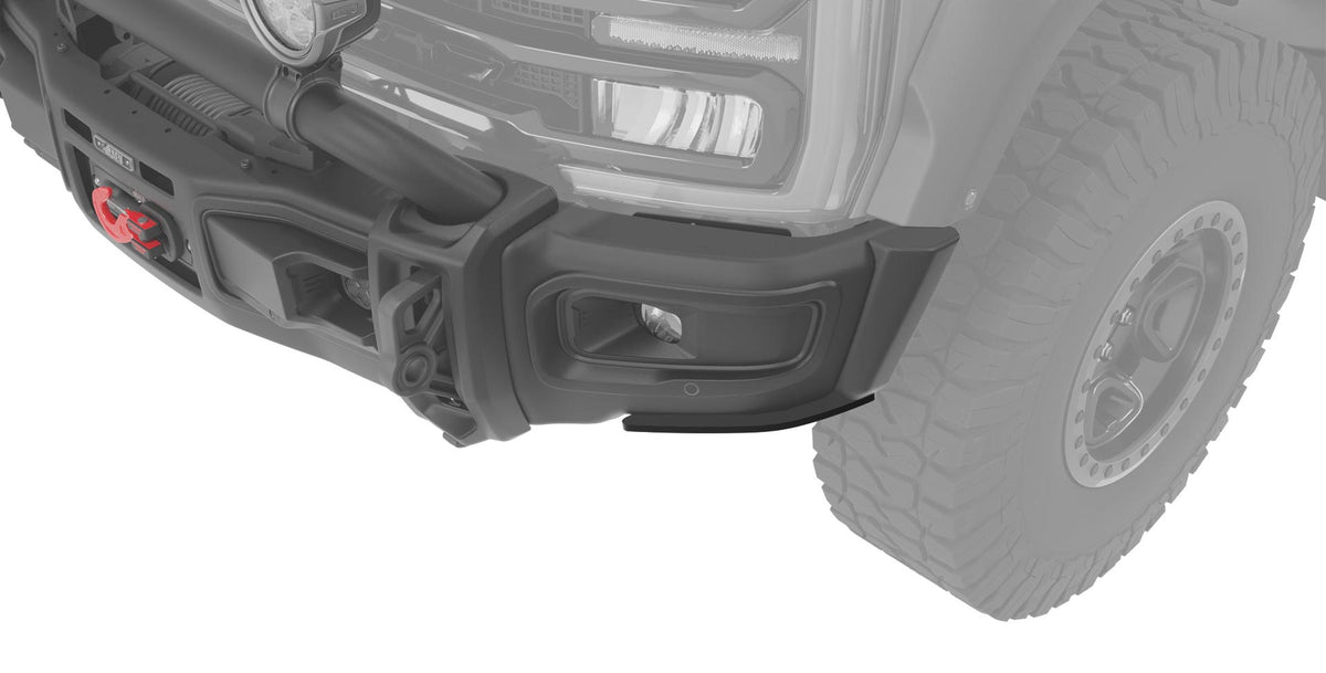 AEV Front Bumper Corner Skid Plates for 2023+ Ford Super Duty With Short Corners 40" Tires