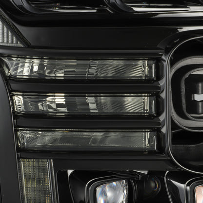 15-17 Ford F150 / 17-20 F150 Raptor NOVA-Series LED Projector Headlights Alpha-Black | AlphaRex